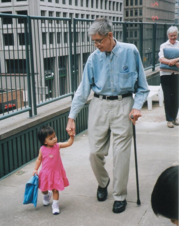 Ken Iverson and Rachel Hui in Toronto, 2004